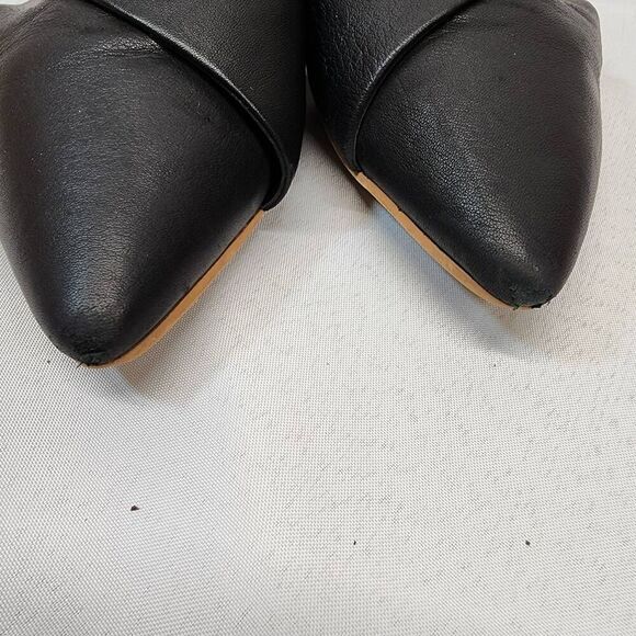 Dolce Vita Camia Black Leather Mule Women’s Size 8.5 Shoes Slip-On Comfort - Picture 7 of 10